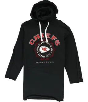 Tommy Hilfiger Womens Kansas City Chiefs Hoodie Dress