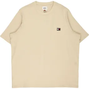 Tommy Jeans Cream Logo T-Shirt