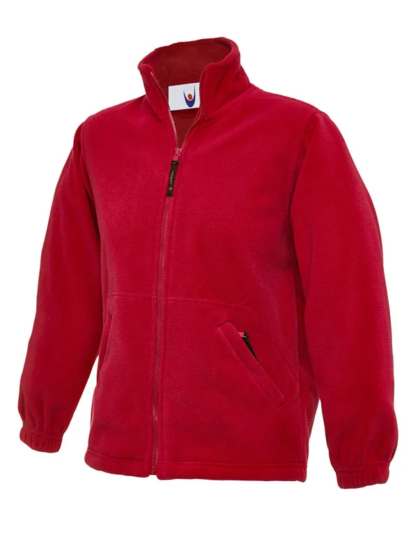 Uneek Clothing Childrens Full Zip Micro Fleece Jacket