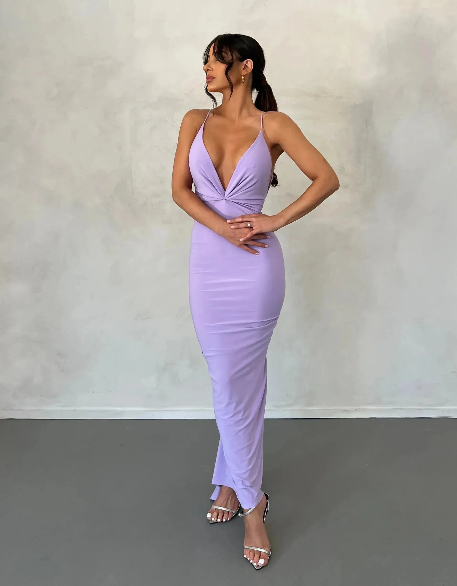 VERONICA DRESS LILAC