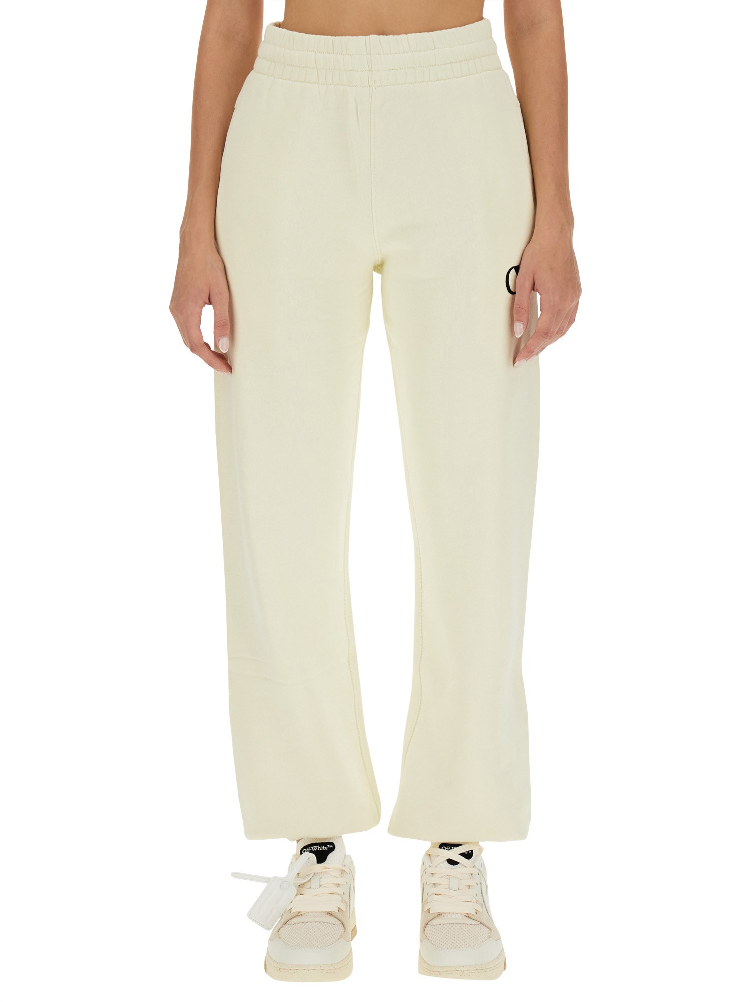 White Cotton Joggers by Off-White | Shop Now!