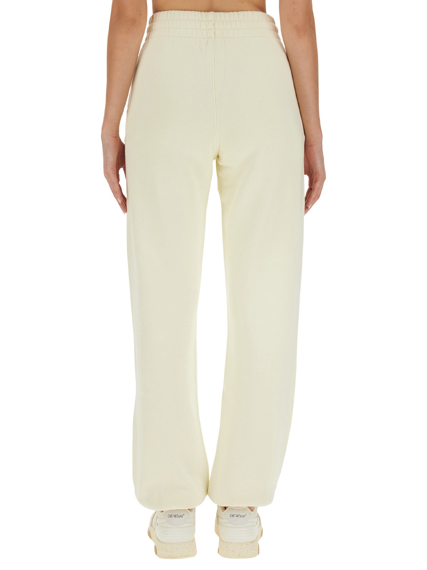 White Cotton Joggers by Off-White | Shop Now!