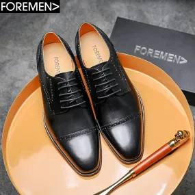 WILLIAM | Black Cap Toe Derby