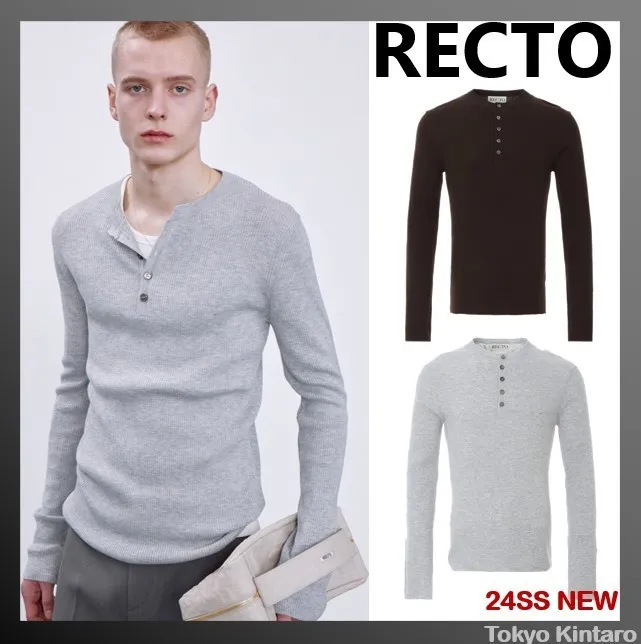 Wool Silk Street Style Sweaters | RECTO Logo