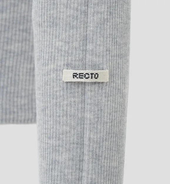 Wool Silk Street Style Sweaters | RECTO Logo