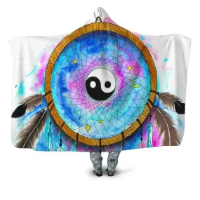 Yin Yang 2 Hooded Blanket